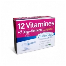 12 vitaminų + 7 mikroelementai, 24 tabletės.