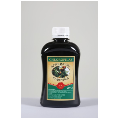 Chlorofilas (plastikiniame butelyje) 250 ml.