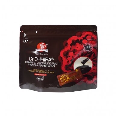 Dr.OHHIRA® fermentuotas augalinis ekstraktas, 30 maišelių.