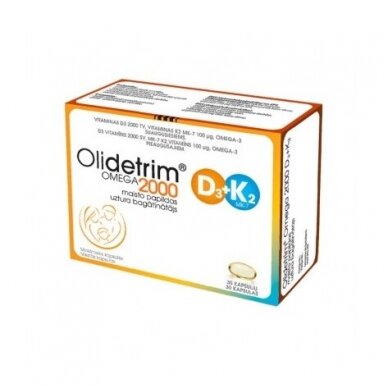 OLIDETRIM® OMEGA 2000 D3 + K2 N30