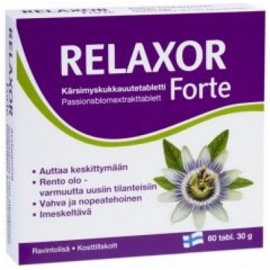Relaxor Forte 60 tablečių.
