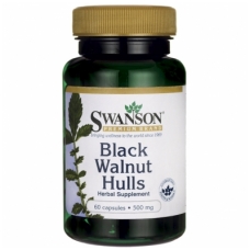 Swanson (Juodasis riešutas) Black Walnut 500mg N60