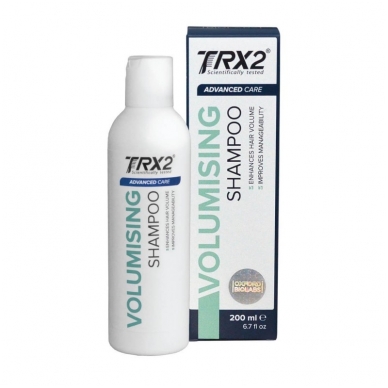 TRX2® Volumising, plaukų apimtį didinantis šampūnas 200 ml.