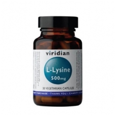 Viridian L-Lysine 500 mg. N30 kap.