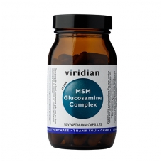 Maisto papildas. Viridian MSM Glucosamine Complex kaps. N.90
