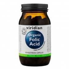 Viridian „Folic Acid with DHA“ kaps. N.90
