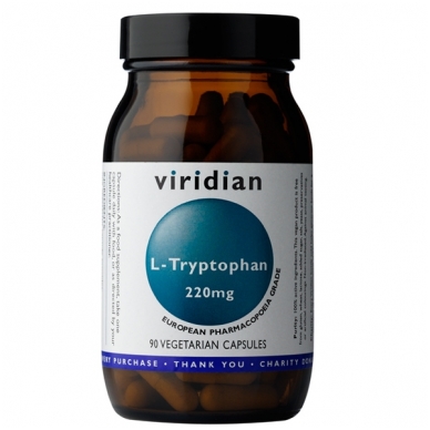 Viridian L-Tryptophan 220 mg. 90 kap.