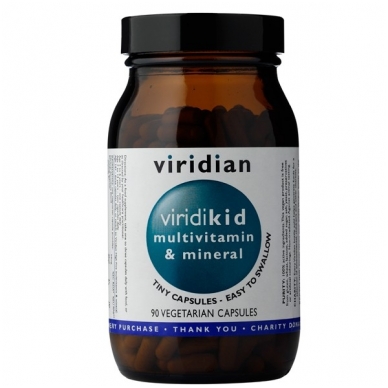 Viridian ViridiKid Multivitamin and Mineral N90 kap.