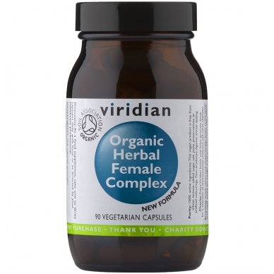 Viridian Organic Herbal Female Complex N90 kaps.