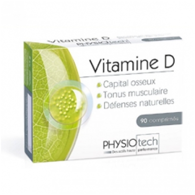 Vitaminas D 90 tablečių.